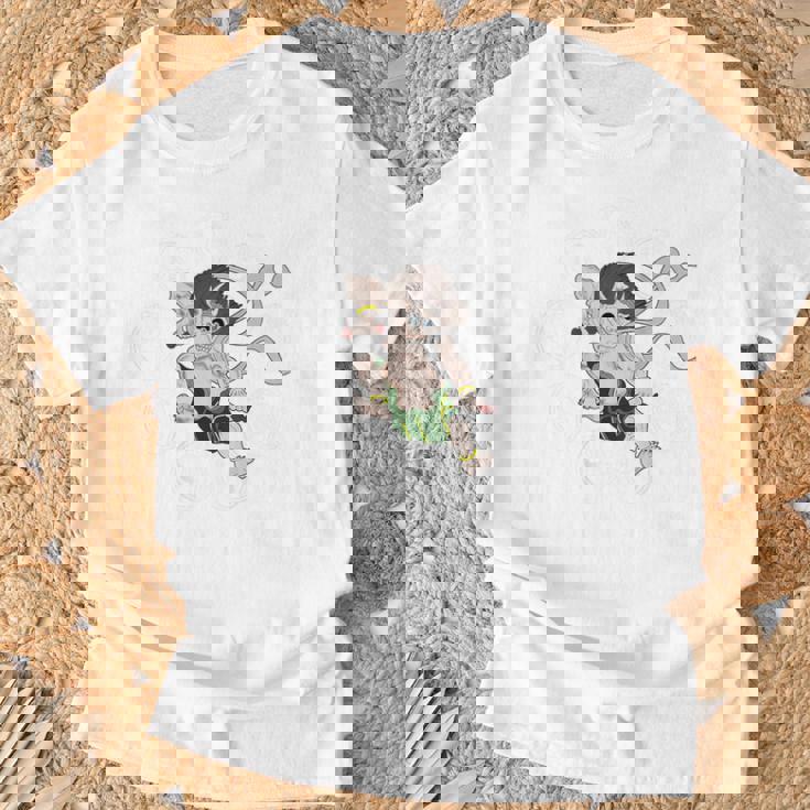 雷神 日本の神 神話 日本 守り神 Tシャツ 高齢者への贈り物