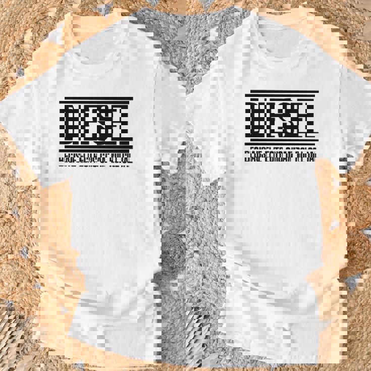面白いディーゼルトラックtシャツ。 長袖tシャツ Tシャツ 高齢者への贈り物
