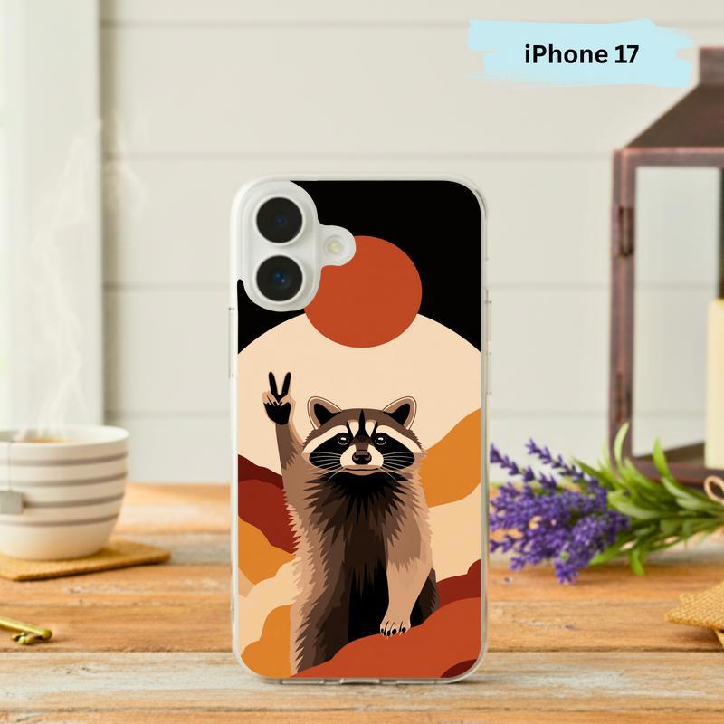 Desert Hippy Southern Vintage Southern Raccoon Phone Case IPhone - Raccsy