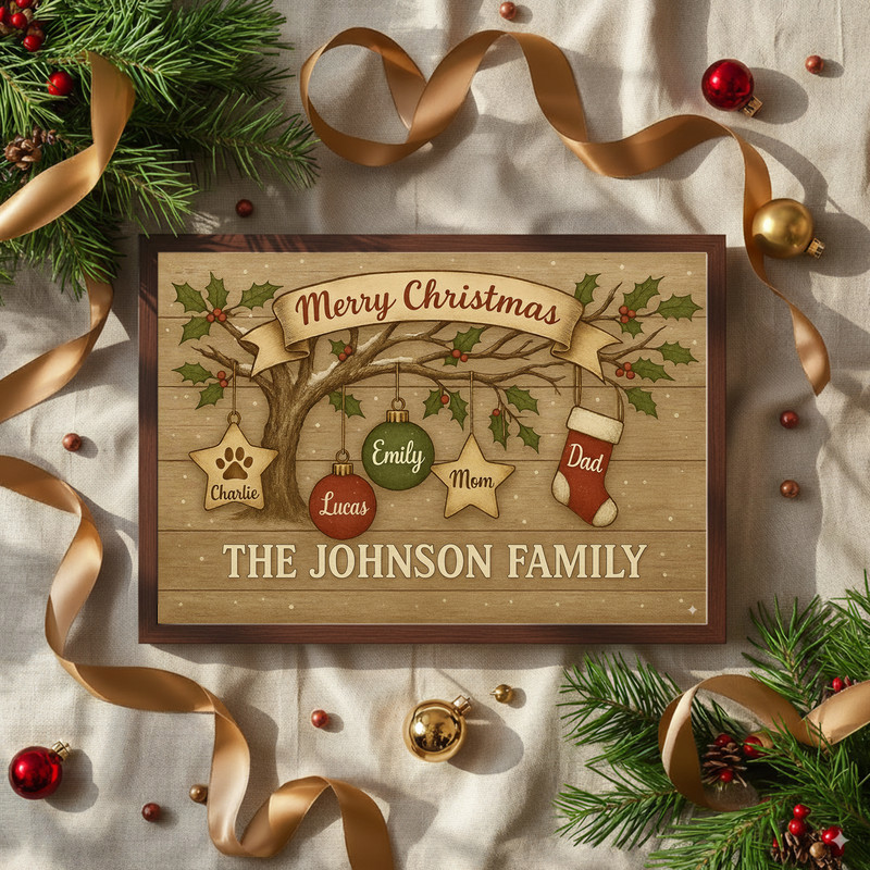 Christmas Tree Canvas