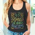 93 Years Of Being Awesome 93歳の誕生日 93歳 タンクトップ