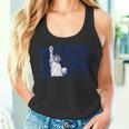 Cool Nyc New York Citytatue Of Liberty With Usa Flag タンクトップ
