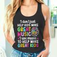 Great Music Teacher Appreciation Music Teaching Tank Top
