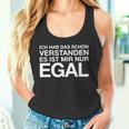 Ich Hab Daschonerstanden 面白いドイツ語の言葉 長袖tシャツ タンクトップ