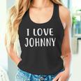 I Love Johnny Love John タンクトップ