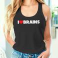 I Love ハート Brains タンクトップ