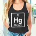 Mercury Hg 元素周期表 サイエンスギフト タンクトップ