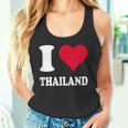 Red Heart I Love Thailand タンクトップ