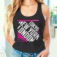 Tokyo New York London Traveling Illustration Graphic s 長袖tシャツ タンクトップ