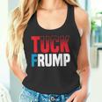 Tuck Frump 面白いアンチトランプデザイン。 タンクトップ