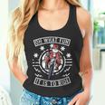 Weihnachten Motorrad Mannanta Biker Weihnachtsmann Tank Top
