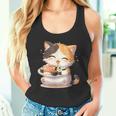 わがまま猫 寿司ねこ ラーメン好き かわいい おもしろ マンガ タンクトップ