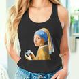 ゲーム モナリザ 面白いtシャツ ゲーマー ネタ 入り メンズ おもしろ 面白い 服 フェルメール グッズ タンクトップ