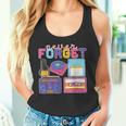 ネバーフォーゲット カセットテープ フロッピーディスク オールドスクール レトロ タンクトップ