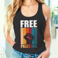パレスチナ人のためのフリーパレスチナのレトロなビンテージデザイン 長袖tシャツ タンクトップ