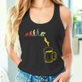 ビール 酒 面白いtシャツ 人類の進化 飲み おもしろ 飲み会 のんべえ メンズ ネタ 服 タンクトップ