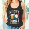 ラグビーとビール だからこそ私はここにいます イタリアのラグビーファン タンクトップ