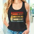 ラッキーボーリングシャツ おもしろボーリングトーナメントボウラーヴィンテージ タンクトップ