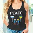 ロシアとウクライナの間の平和 長袖tシャツ タンクトップ