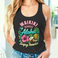ワイキキ ハワイ アロハ サーフィン パラダイス ハイビスカス パイナップル タンクトップ