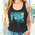 星月夜 ゴッホ 長袖tシャツ タンクトップ