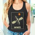 無限宇宙ステーション 衛星 宇宙 ヴィンテージ レトロ コスモス Infinitepacetationtar タンクトップ
