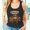 面白くて愛らしいクッキーディーラーかわいい漫画のパン屋 タンクトップ