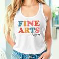 Fine Arts Squad Teacher Team Boho Back To School Tank Top Fine Arts Squad Teacher Team Boho Back To School Tank Top