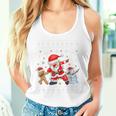 Dabbinganta Christmas おかしいdabサンタクロースクリスマス タンクトップ