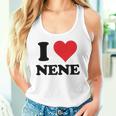 I Heart Nene 名 I Love パーソナライズ タンクトップ