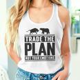 Trade The Plan Not Your Emotions デイトレーダー Trading 株式 証券取引所 タンクトップ