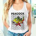 ピーコックバス 80 年代スタイルのモンスターフィッシュキーパー タンクトップ