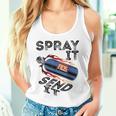 面白いドラッグレースカーnosスプレー Itend It タンクトップ