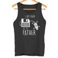 Cute & Usb Floppy Disk I Am Your Father Pun タンクトップ