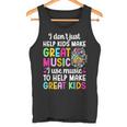 Great Music Teacher Appreciation Music Teaching Tank Top