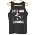 Have A Killer Whale クリスマス サンタ アグリークリスマス シャチ ファニー タンクトップ