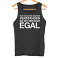 Ich Hab Daschonerstanden 面白いドイツ語の言葉 長袖tシャツ タンクトップ