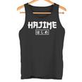 Judo Diciendo Hajime Judo Jersey Camiseta sin mangas