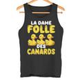 La Dame Folle Des Canards Amoureux Des Animaux Ferme Débardeur e