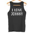 I Love Johnny Love John タンクトップ