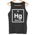 Mercury Hg 元素周期表 サイエンスギフト タンクトップ