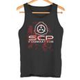 Scp、財団、血で 長袖tシャツ タンクトップ