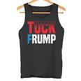 Tuck Frump 面白いアンチトランプデザイン。 タンクトップ