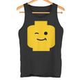 Winking Winky Face ミニフィグ ブリックトイtシャツ タンクトップ