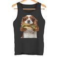 キャバリア・キング・チャールズ・スパニエル・バーガー タンクトップ