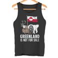 グリーンランド 非売品 グリーンランド 国旗 動物 グリーンランダー タンクトップ