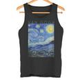 ゴッホ 星月夜 芸術家のためのアート 長袖tシャツ タンクトップ