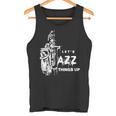 ジャズ・サックス レッツ・ジャズ・シング・アップlet's Jazz Thing Up 長袖tシャツ タンクトップ