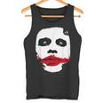 ダークナイトジョーカーの顔 ミニマリスト 象徴的なイメージ タンクトップ