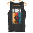 パレスチナ人のためのフリーパレスチナのレトロなビンテージデザイン 長袖tシャツ タンクトップ